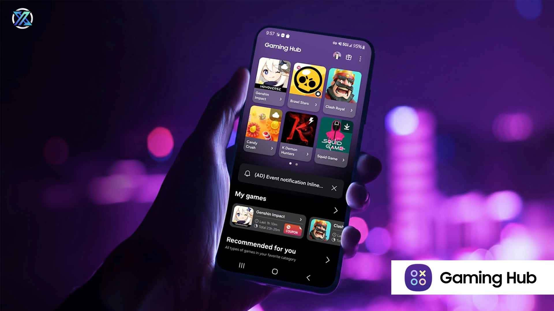 Samsung Updates Its Mobile Gaming Hub to Improve Game Discovery